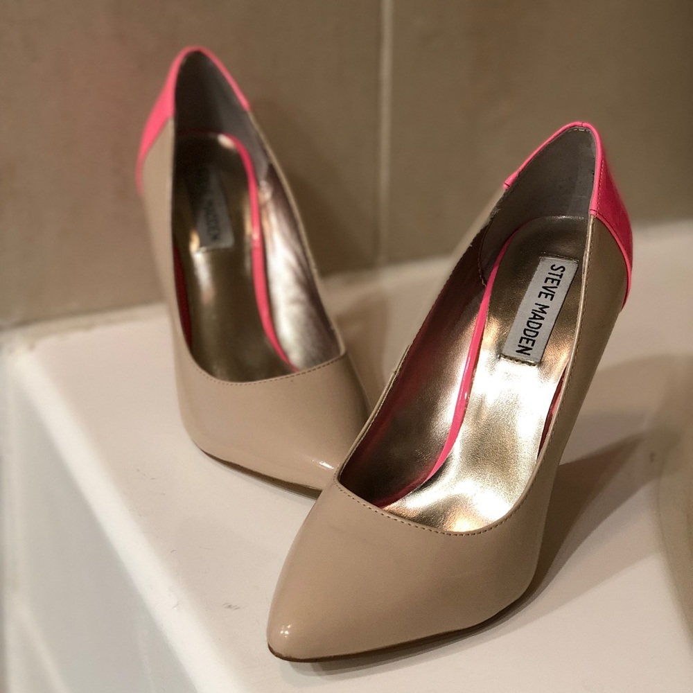 Steve Madden Nude Heels